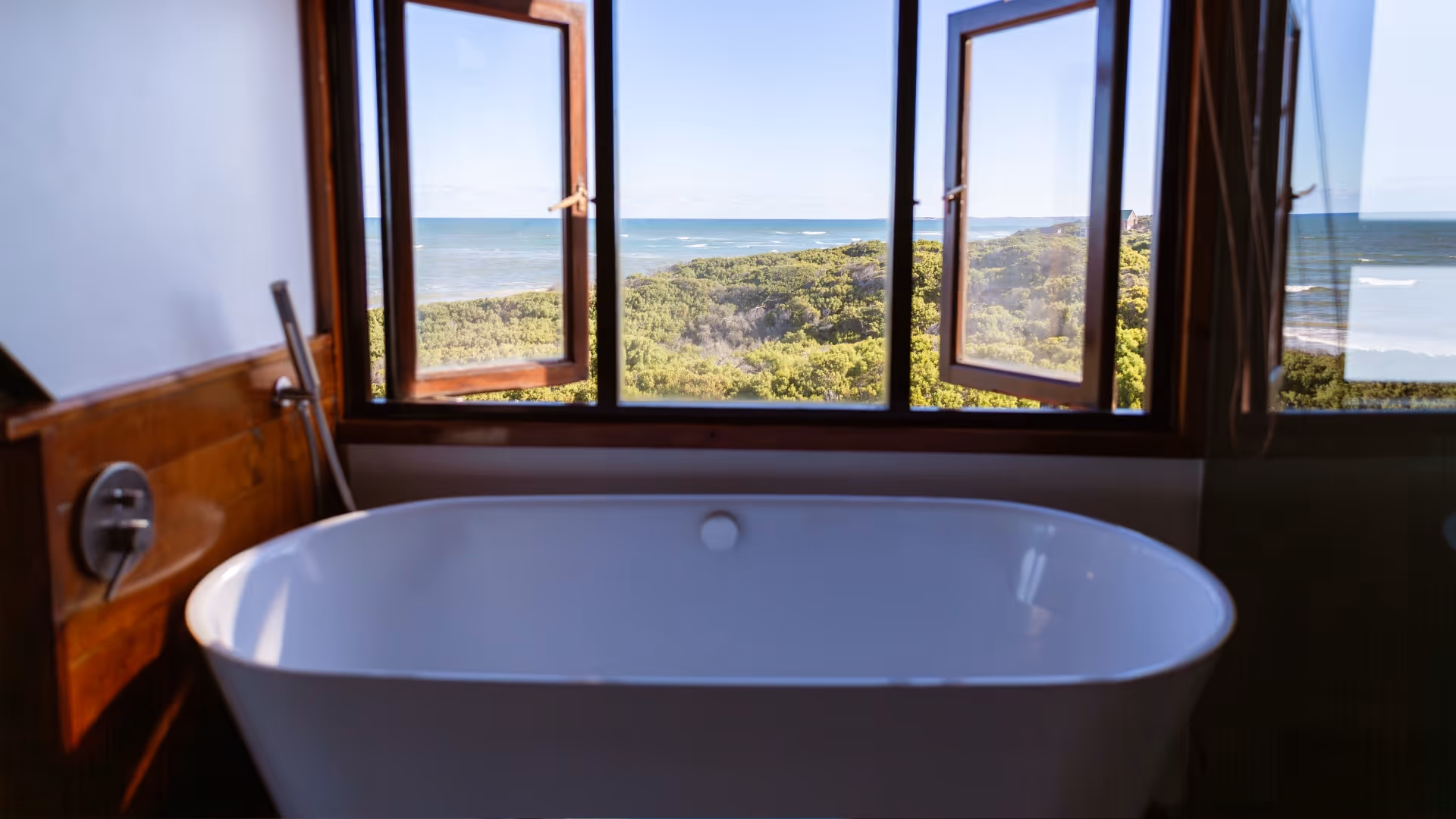 batthtub with a view