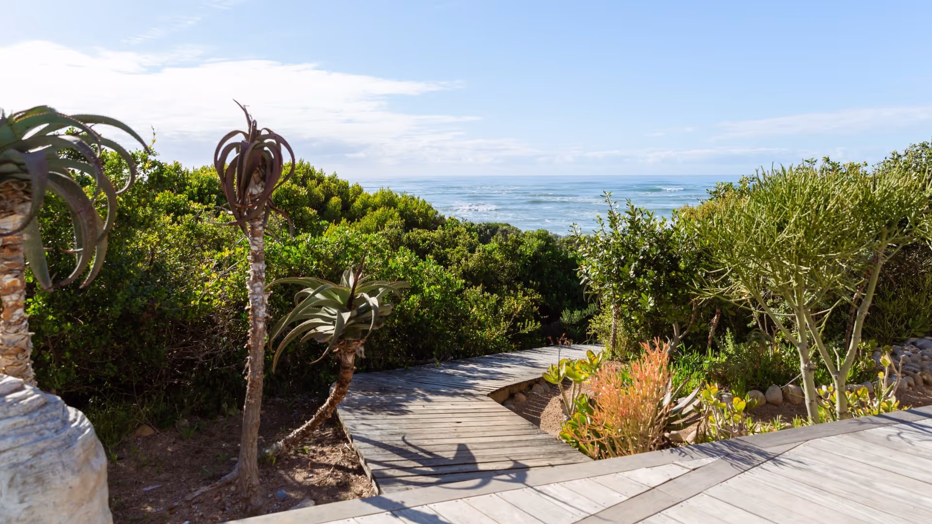 path straight to the beach in south africa