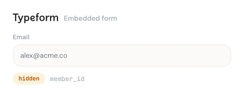 Typeform Integration