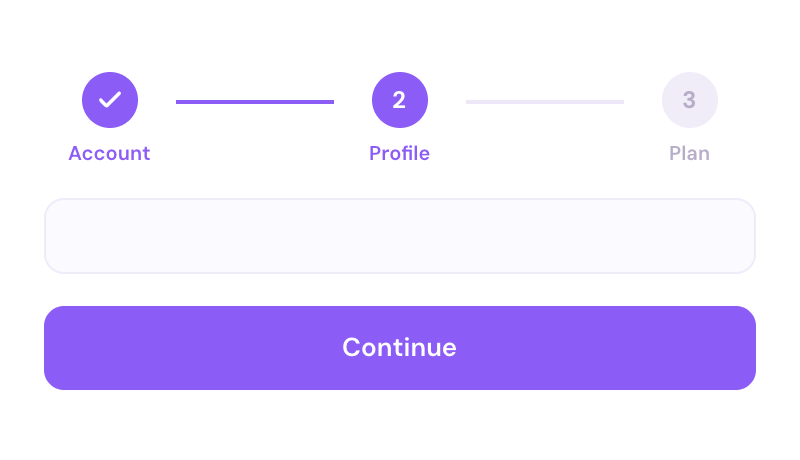 Multi-step Onboarding