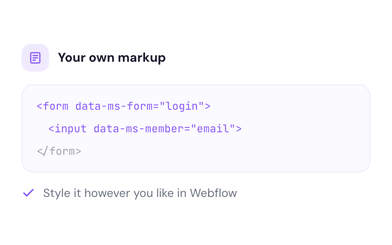 Custom Forms