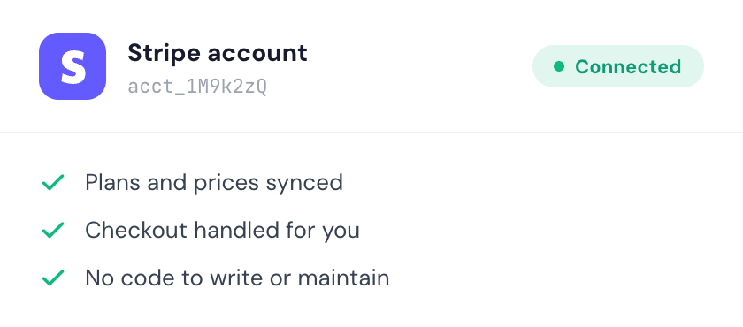 Stripe Integration for Webflow, No Code