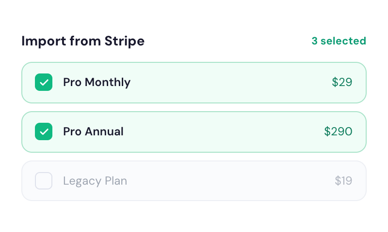 Import Paying Members