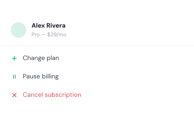 Manage Members' Payments