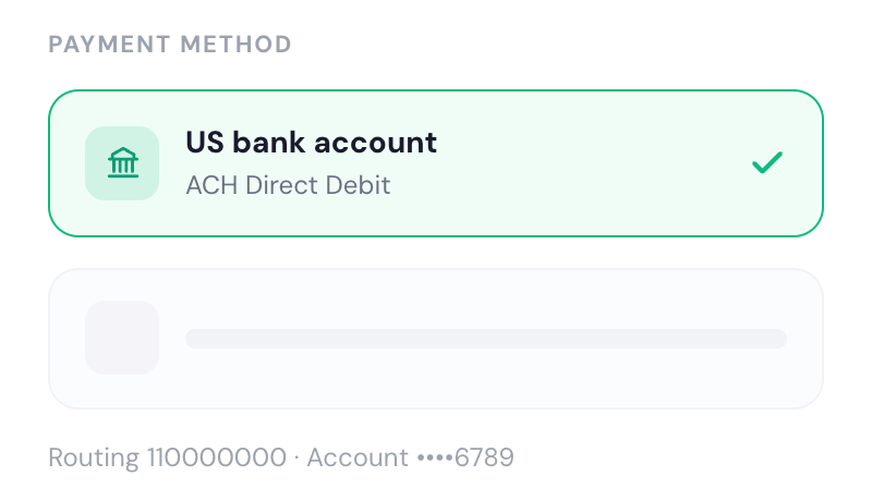 ACH Payments