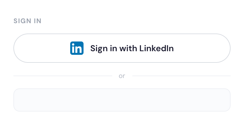 LinkedIn Login