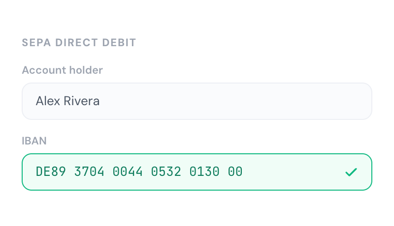 SEPA Direct Debit