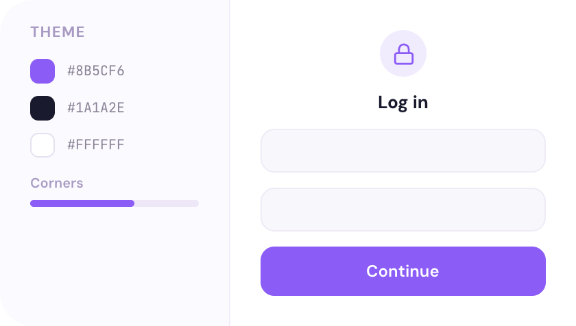 Prebuilt Modal Design