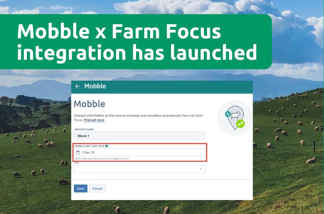 Mobble + Farm Focus: connecting the paddock to the paperwork