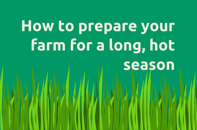 How To Prepare Your Farm For A Long Hot Season