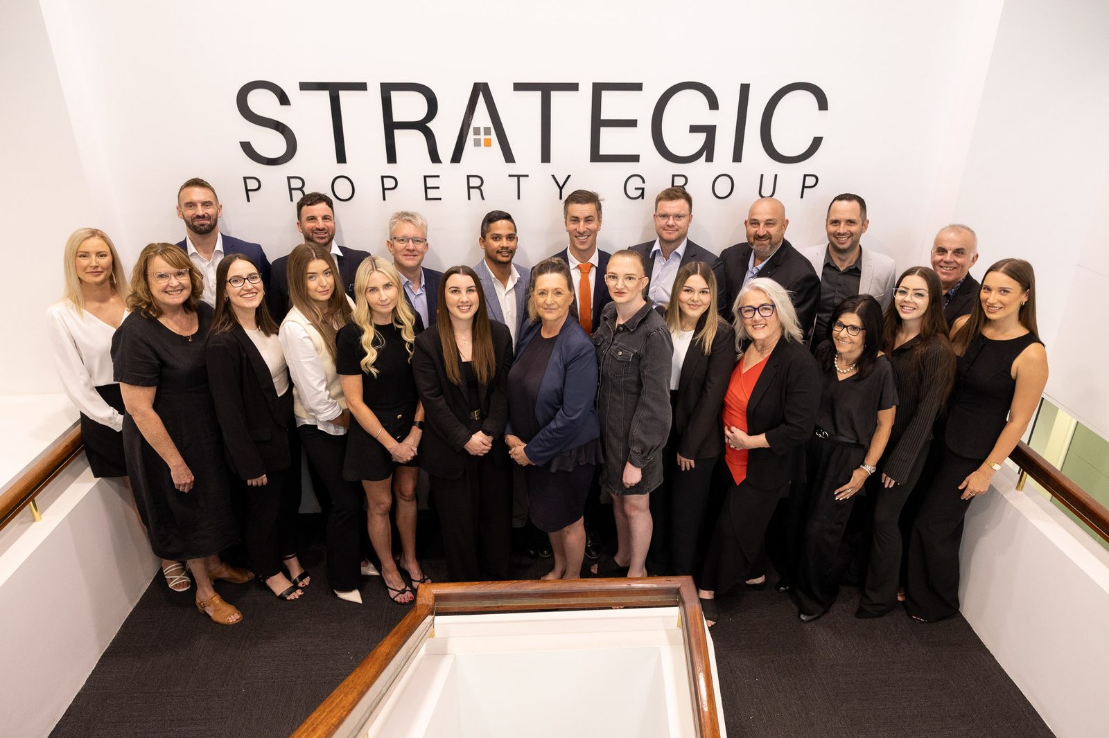 Trent Fleskens in the strategic property group offices