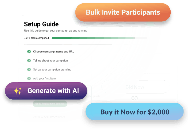 fundraising new features