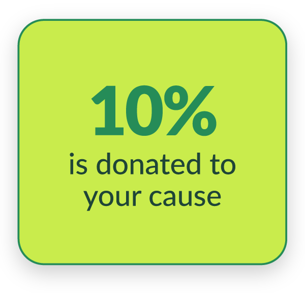 10% of tips donated to cause