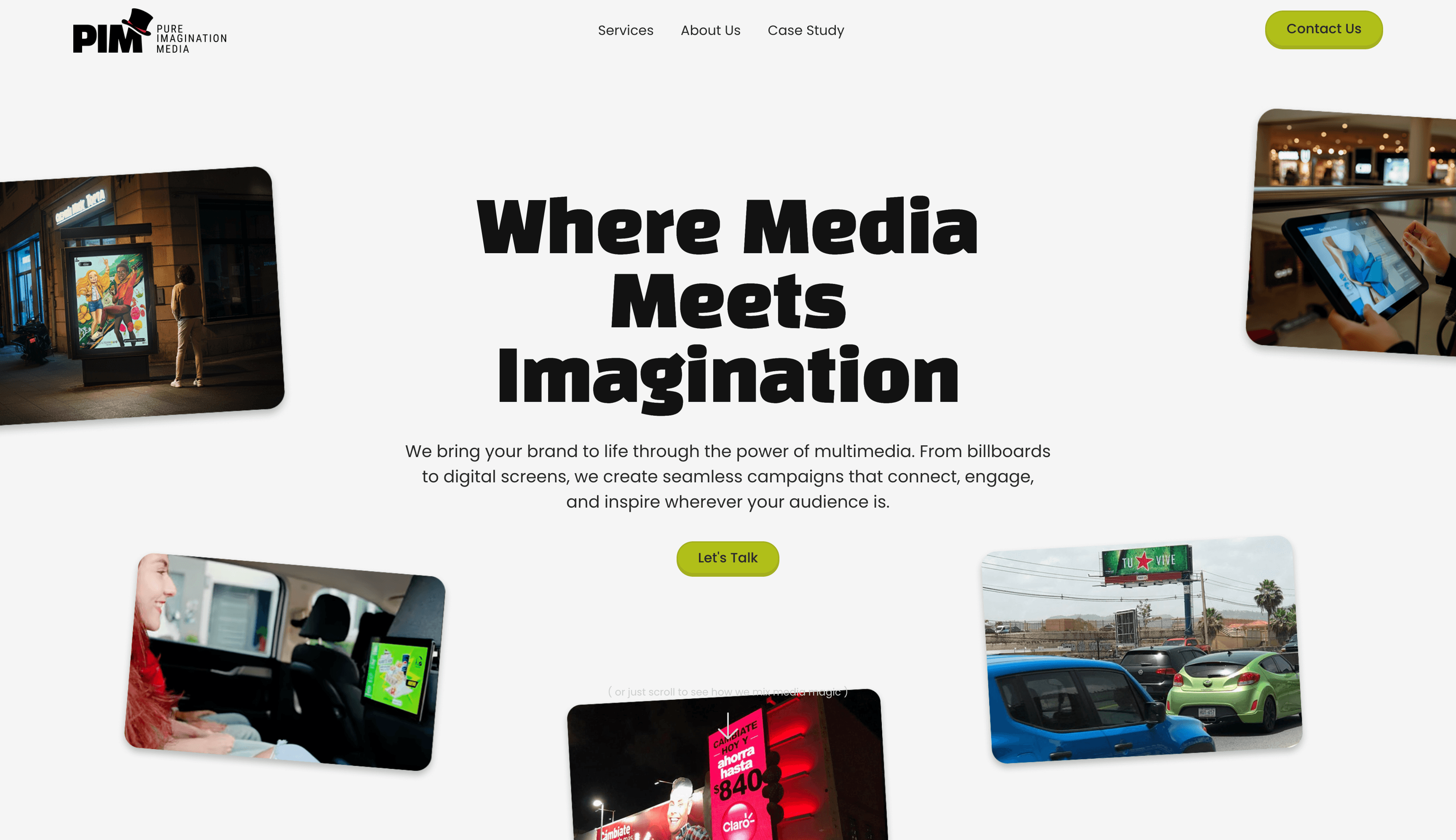 Pure Imagination Media Website