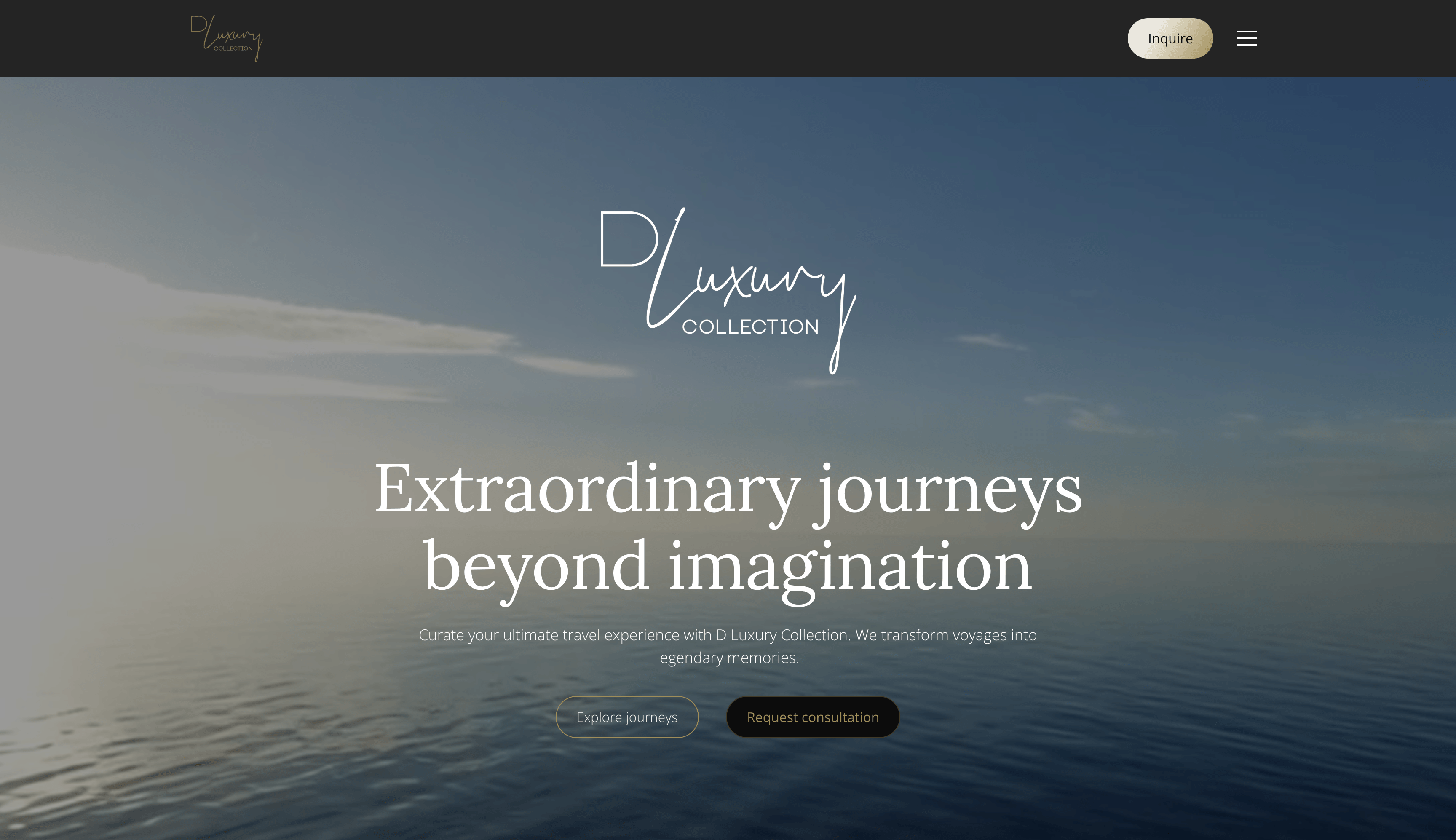 D Luxury Collection Website