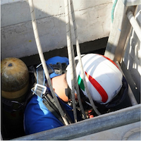 Confined Space Fall Protection, Construction