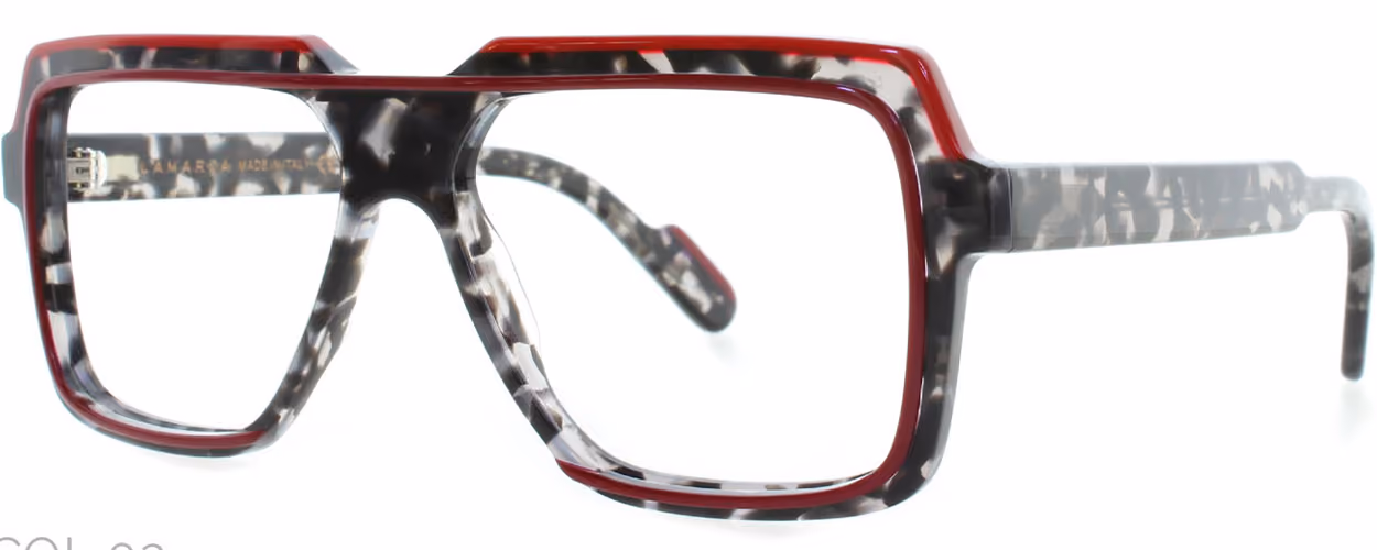 LaMarca Policromie-110 Colour-2 Glasses Side View