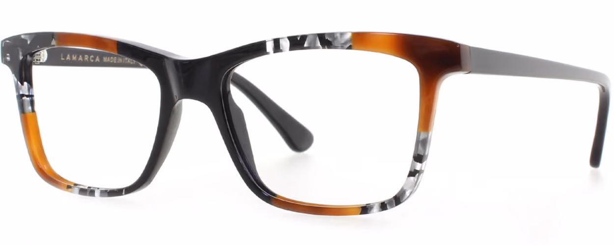 LaMarca Mosaico-98 Colour-3 Glasses Side View