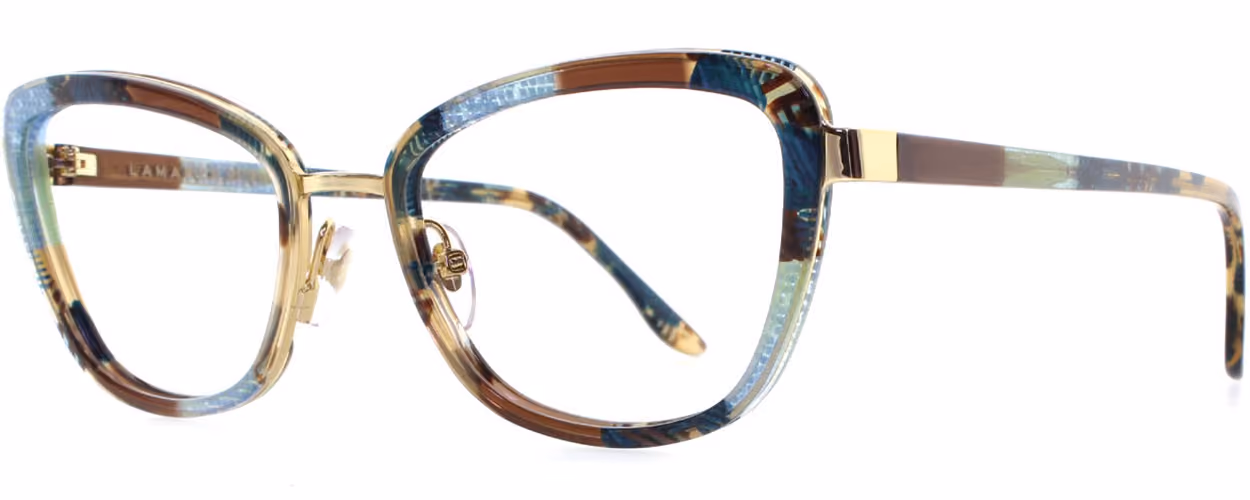 LaMarca Mosaico-76 Colour-3 Glasses Side View