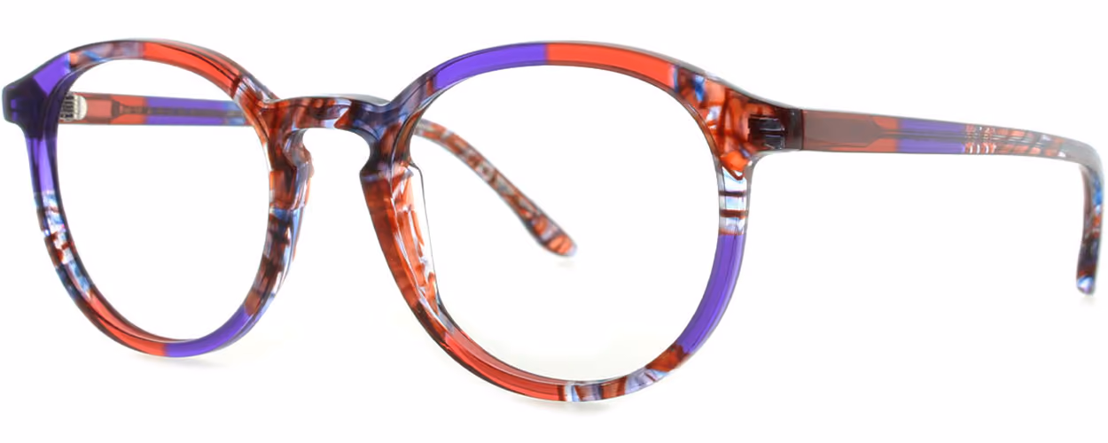 LaMarca Mosaico-62 Colour-6 Glasses Side View