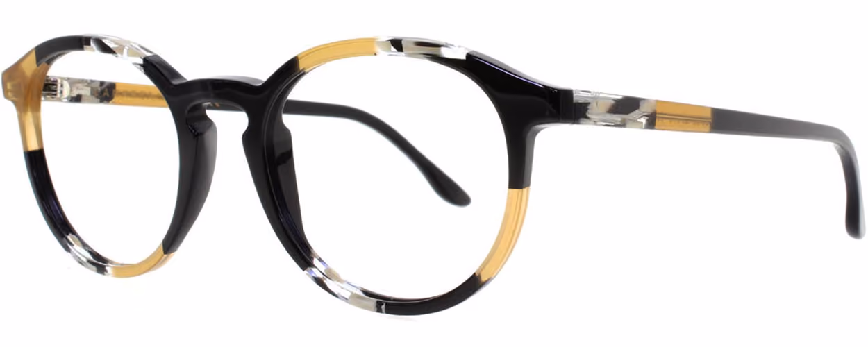 LaMarca Mosaico-62 Colour-4 Glasses Side View