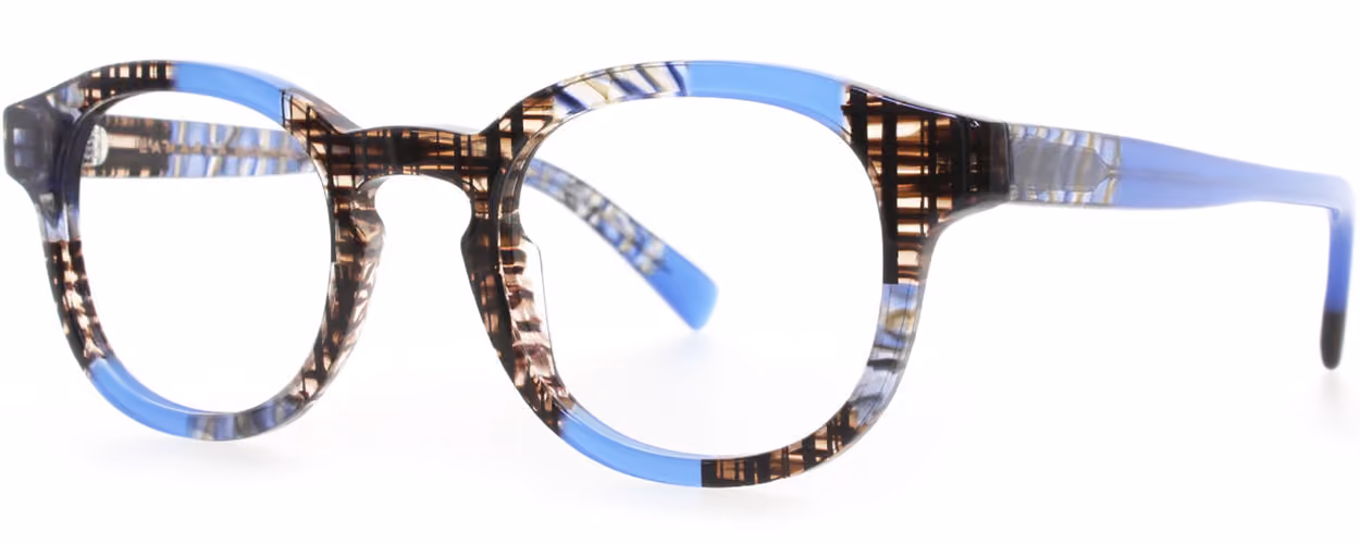 LaMarca Mosaico-48 Colour-6 Glasses Side View