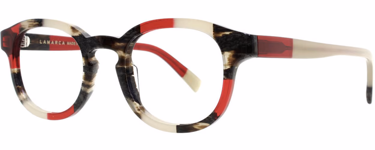 LaMarca Mosaico-48 Colour-2 Glasses Side View