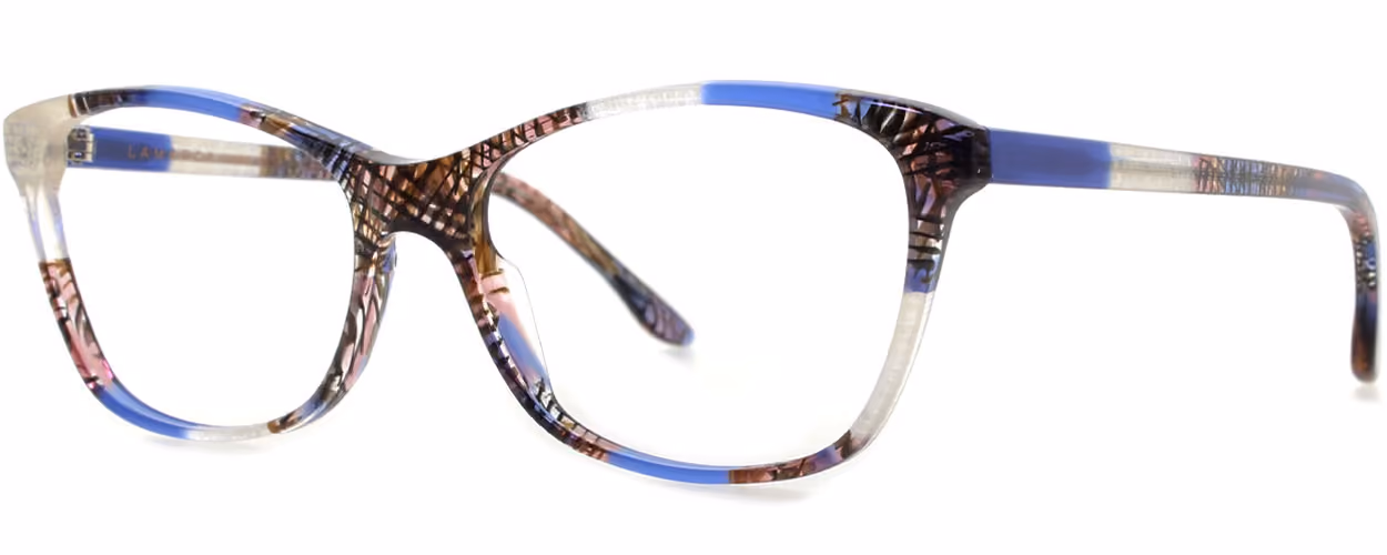 LaMarca Mosaico-19 Colour-6 Glasses Side View
