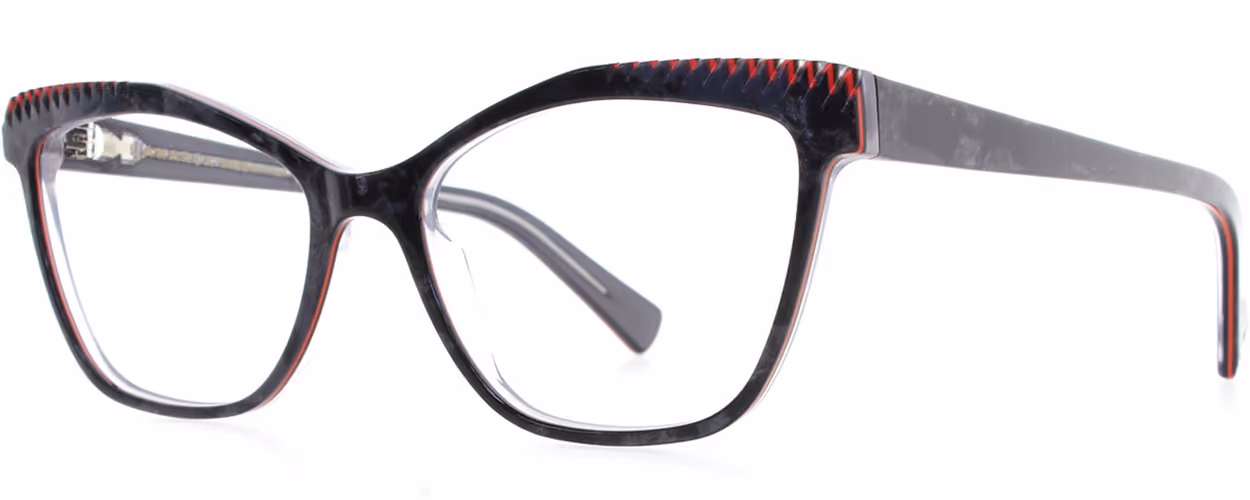 LaMarca Intagli-90 Colour-4 Glasses Side View