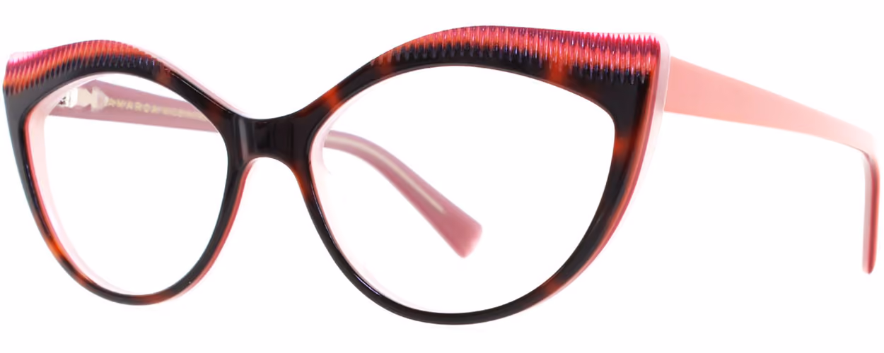 LaMarca Intagli-81 Colour-3 Glasses Side View