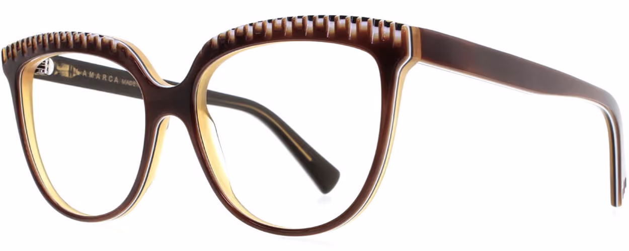 LaMarca Intagli-58 Colour-2 Glasses Side View