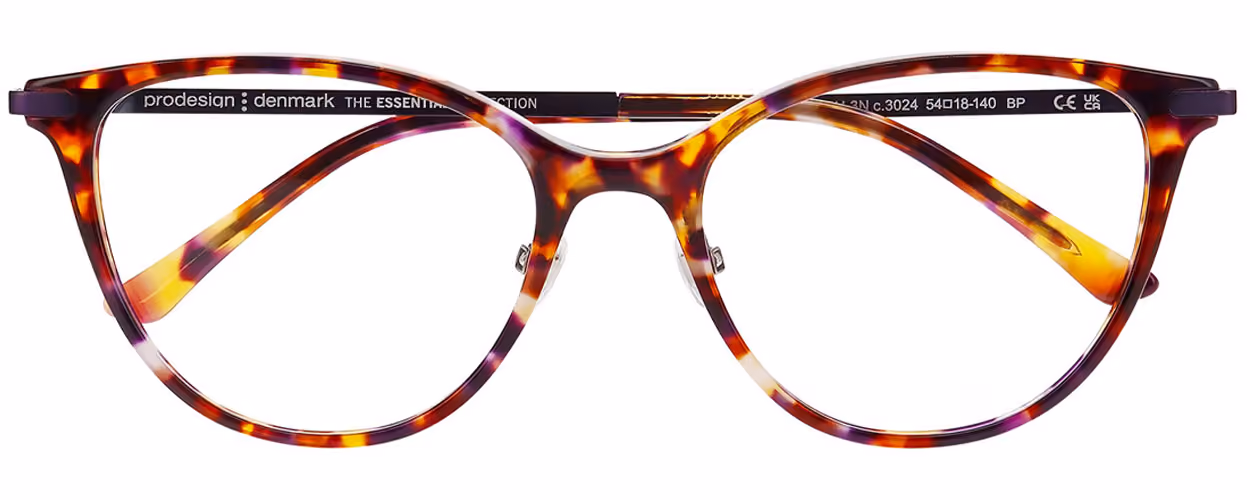 ProDesign Denmark Essential - Catch 3675 Colour 3024 Glasses Front View