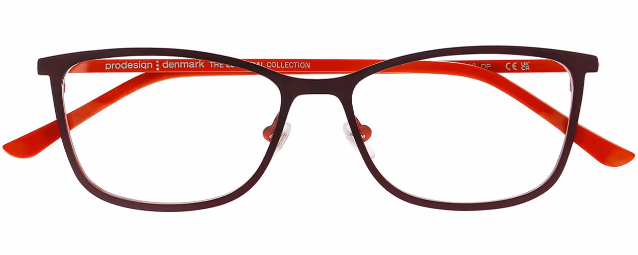 ProDesign Denmark Essential - Quadra 3677 Colour 3721 Glasses Front View