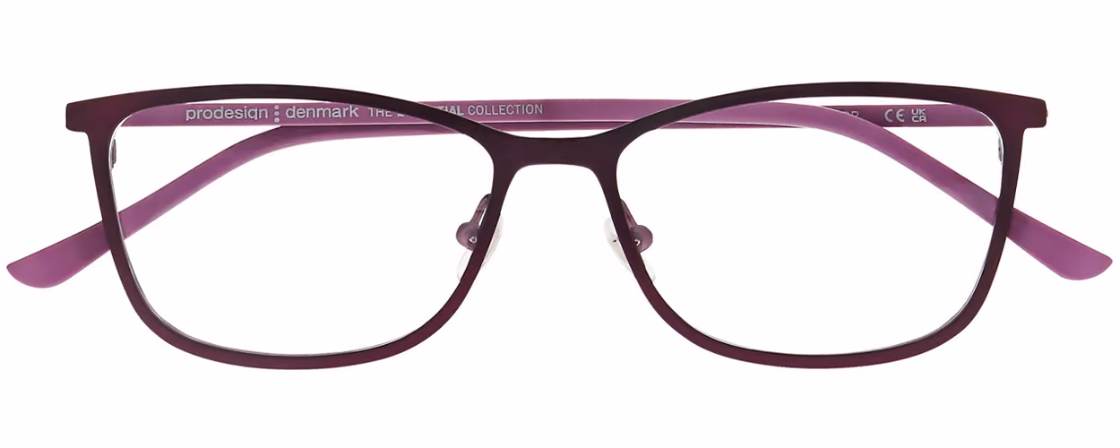 ProDesign Denmark Essential - Quadra 3677 Colour 3931 Glasses Front View