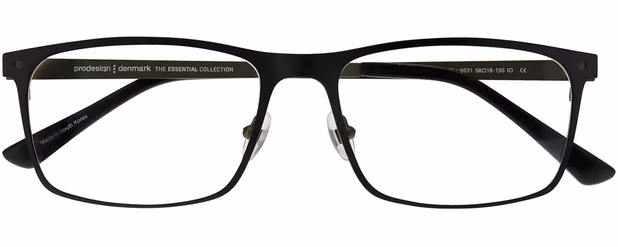 ProDesign Denmark Essential - Square 3183 Colour 6631 Glasses Front View