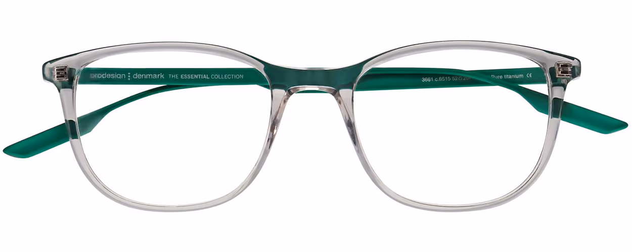 ProDesign Denmark Essential - Mono 3661 Colour 6515 Glasses Front View