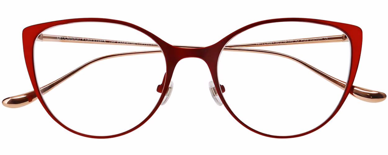 ProDesign Denmark Essential - Conical Titanium 1471 Colour 4021 Glasses Front View