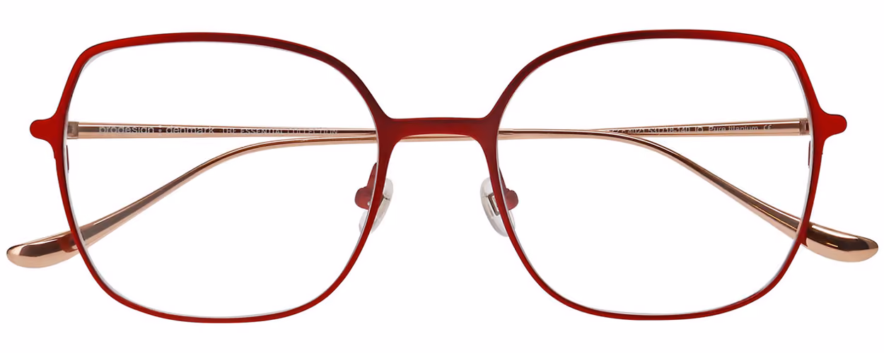 ProDesign Denmark Essential - Conical Titanium 1472 Colour 4021 Glasses Front View