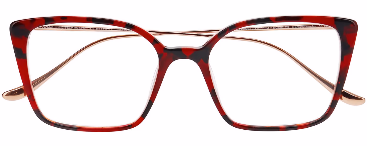 ProDesign Denmark Essential - Conical 3685 Colour 4124 Glasses Front View