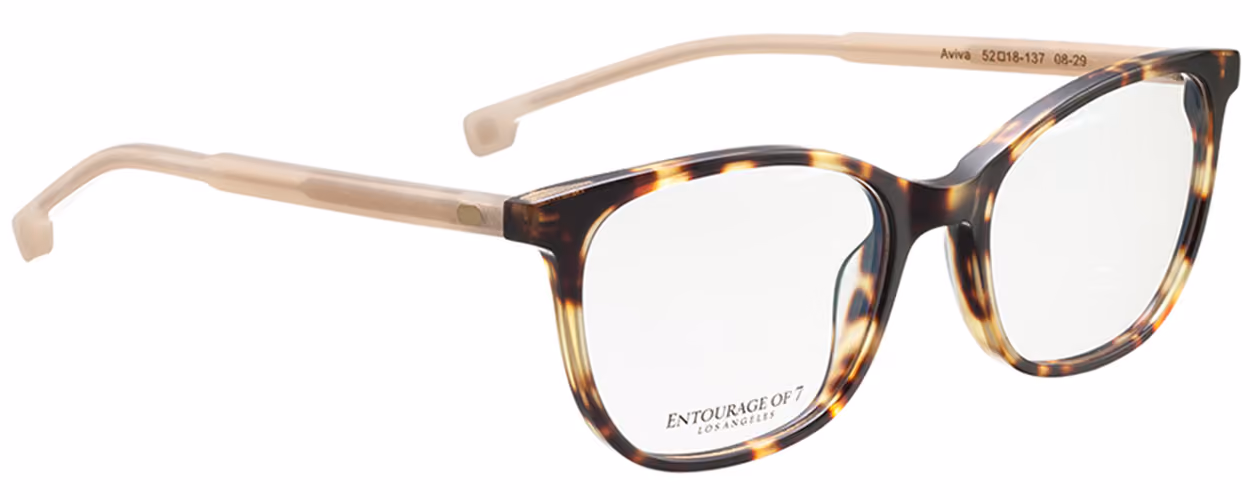 Entourage Of 7 Acetate Aviva-0829 Glasses Side View