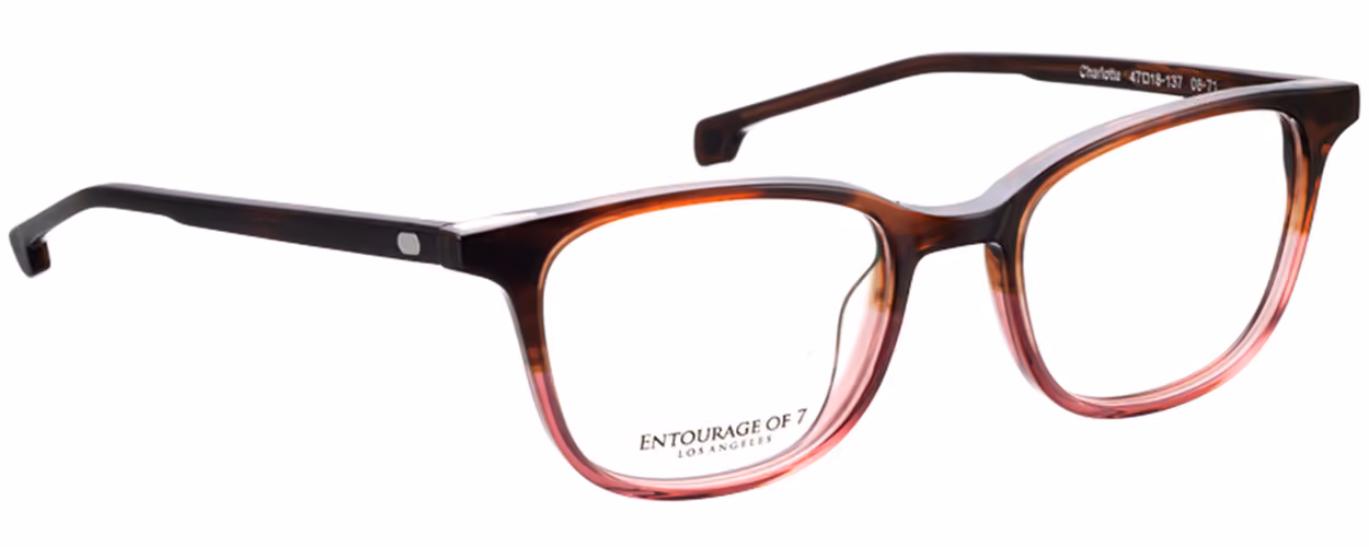 Entourage Of 7 Acetate Charlotte-0871 Glasses Side View