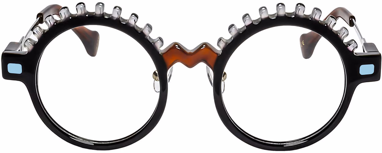 Albert I'mStein Zigzag S21 Glasses Front View From Eyedeal Vision