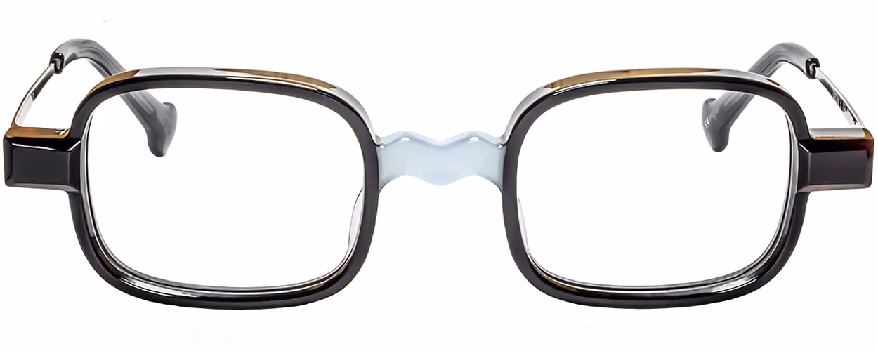 Albert I'mStein Zigzag 3 - C3 Glasses Front View From Eyedeal Vision