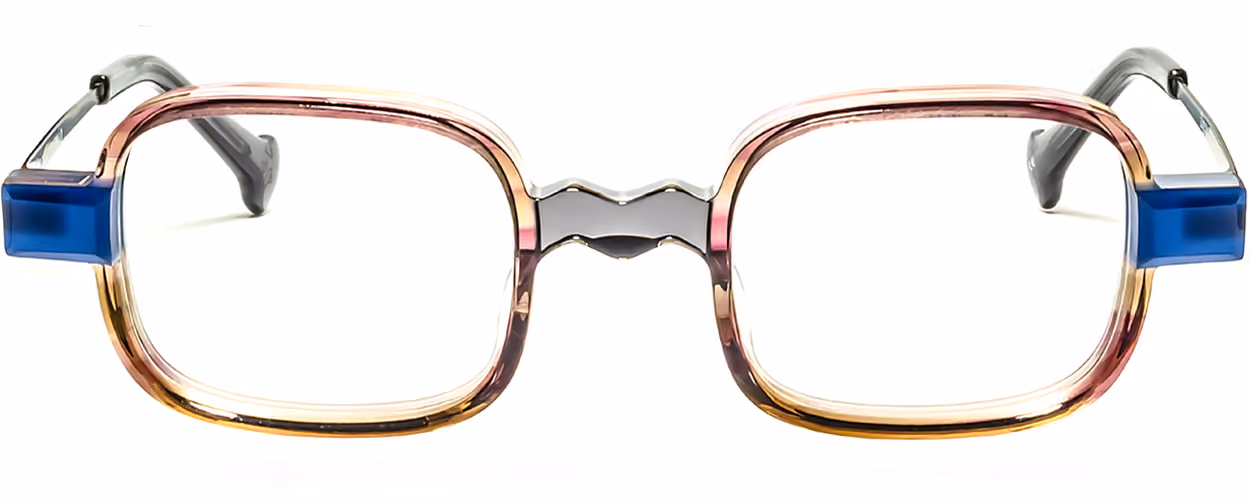 Albert I'mStein Zigzag 3 - C2 Glasses Front View From Eyedeal Vision