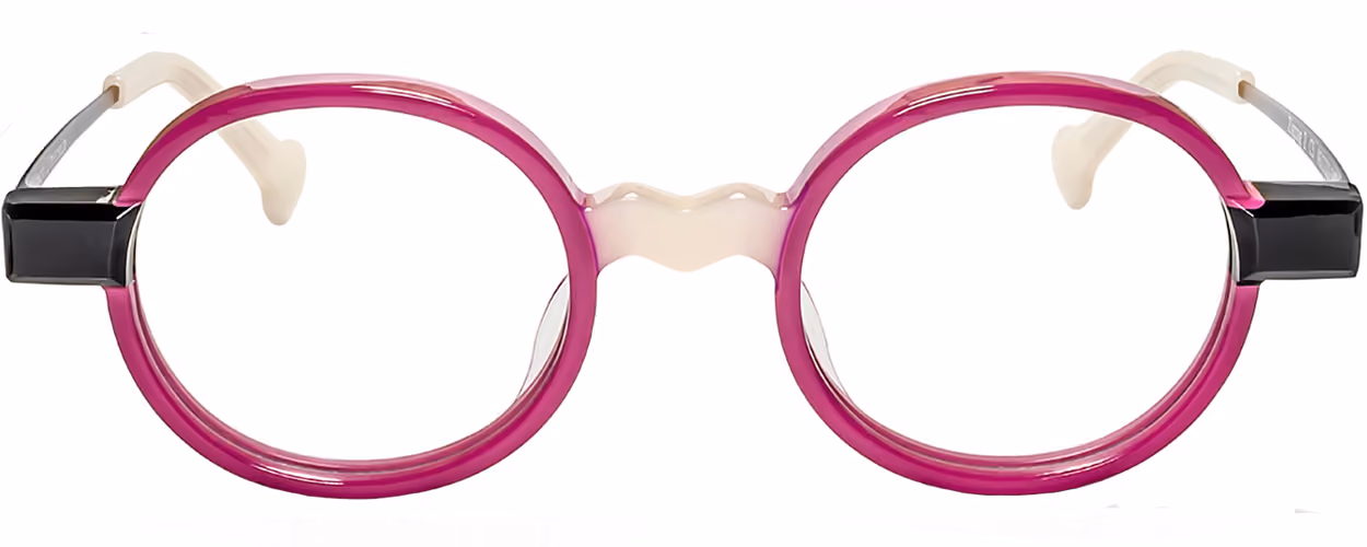 Albert I'mStein Zigzag 2 - C5 Glasses Front View From Eyedeal Vision