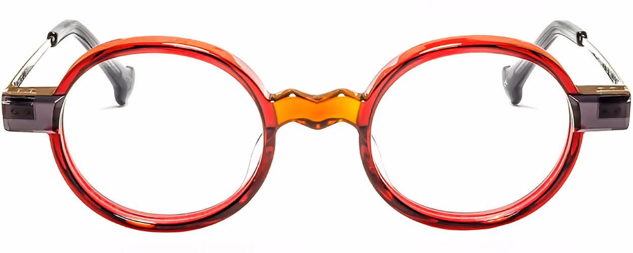Albert I'mStein Zigzag 2 - C3 Glasses Front View From Eyedeal Vision