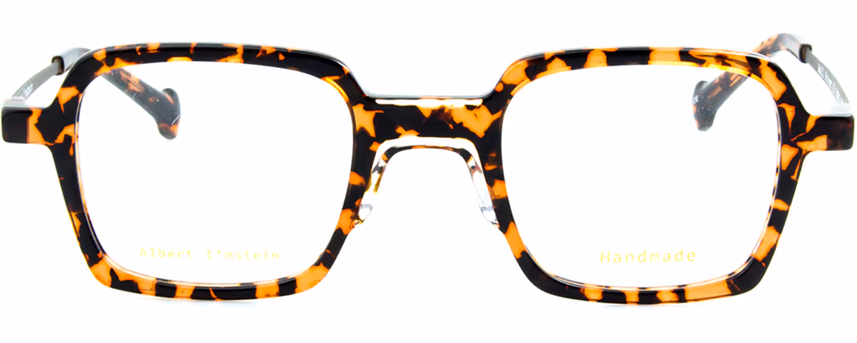Albert I'mStein Wall Street - C3 Glasses Front View From Eyedeal Vision