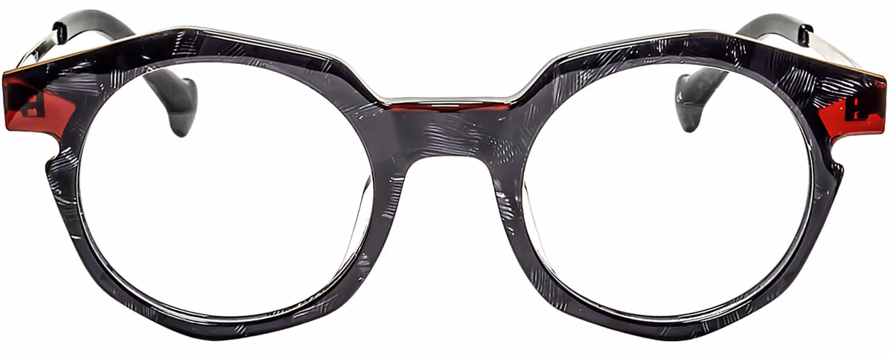 Albert I'mStein New York - C1 Glasses Front View From Eyedeal Vision