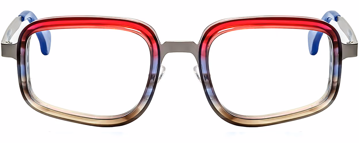 Albert I'mStein Mazurka - C4 Glasses Front View From Eyedeal Vision
