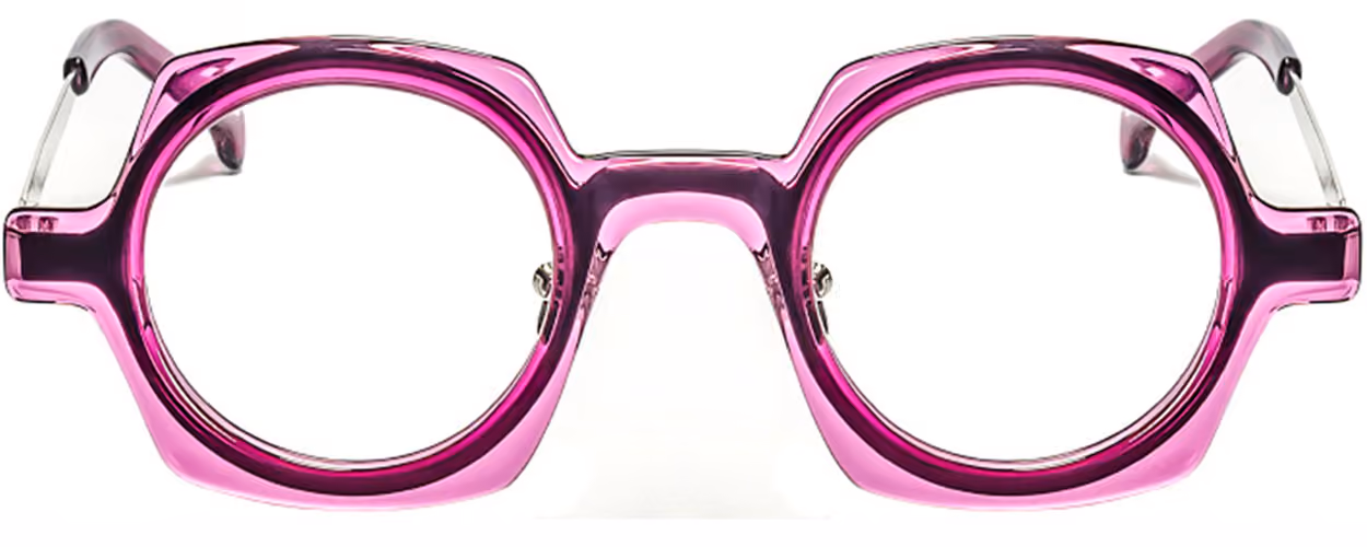 Albert I'mStein Lustro - C8 Glasses Front View From Eyedeal Vision